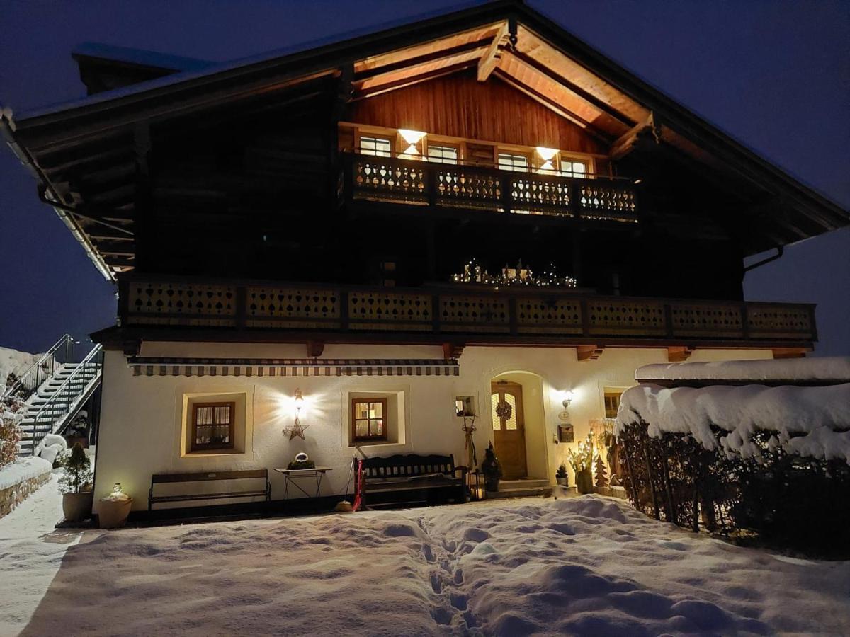 Ferienwohnung Kracherbauer Saalfelden ภายนอก รูปภาพ
