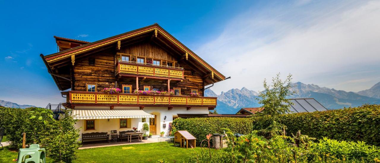 Ferienwohnung Kracherbauer Saalfelden ภายนอก รูปภาพ